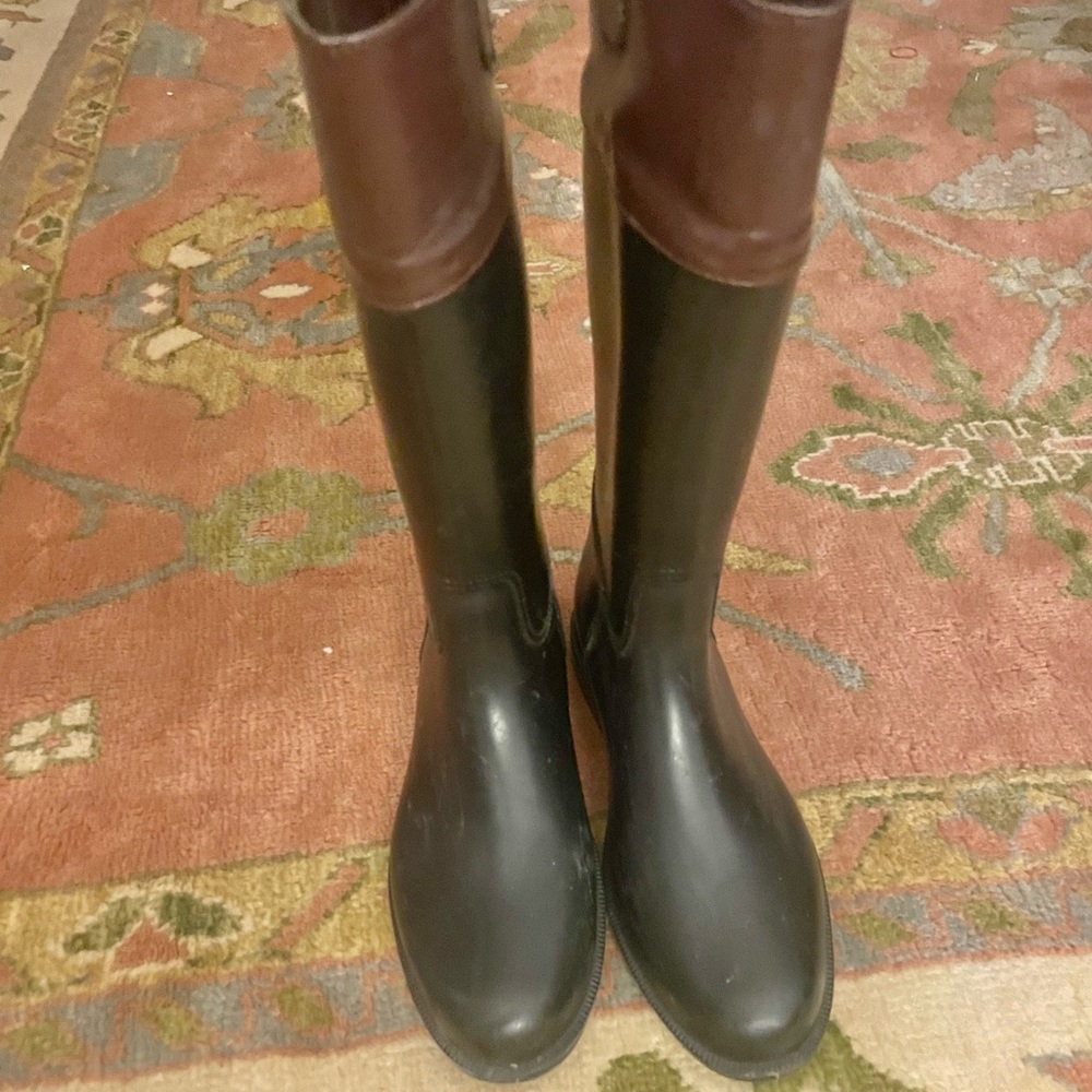 Banana Republic Rain boots, riding style